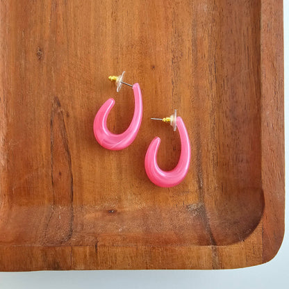 Berry Pink Hoops