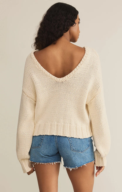 Vida Sweater - Sea Salt