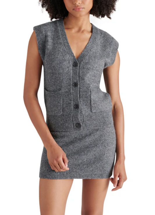 GRAYSON GREY SWEATER VEST