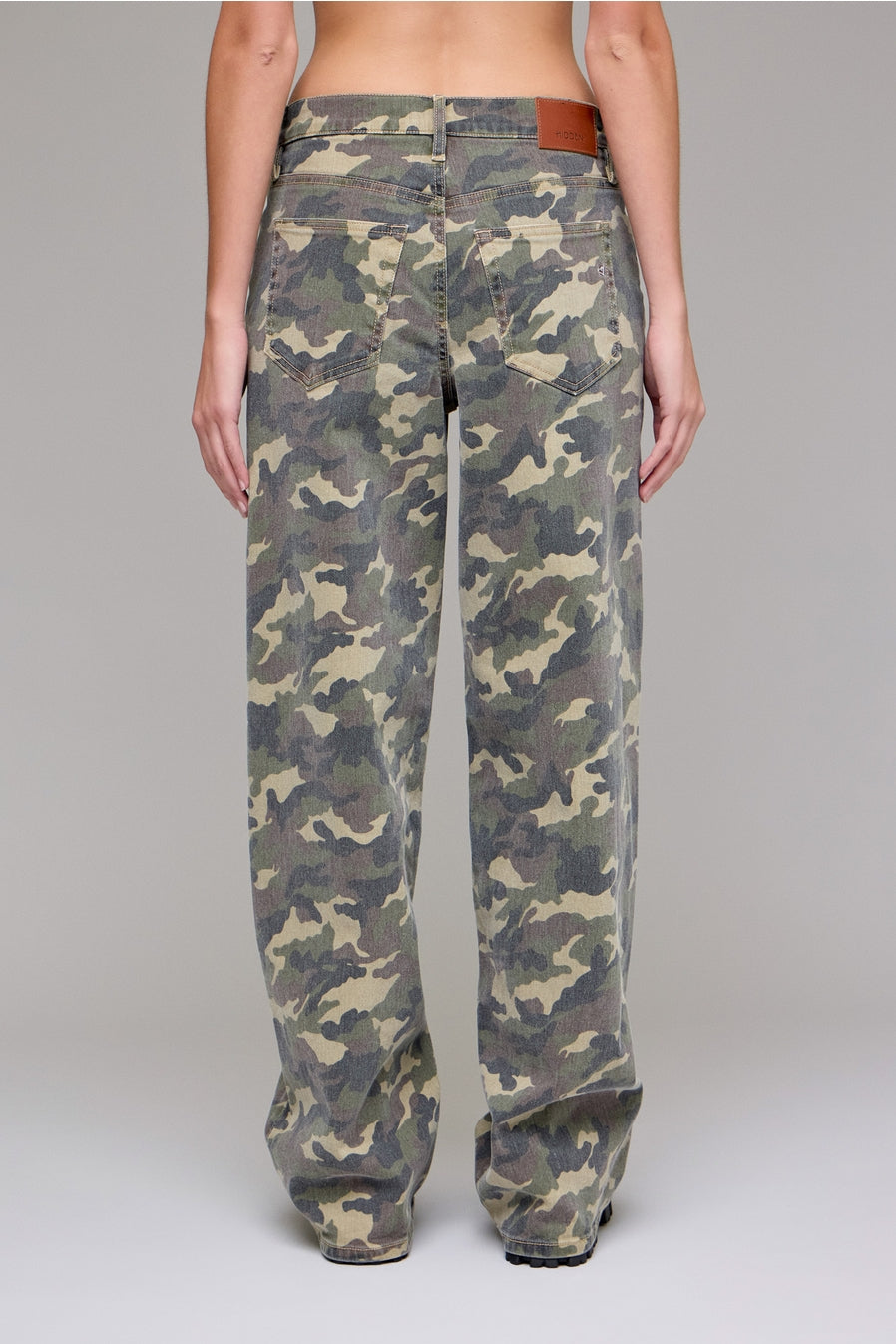Camo Low Slung Jean
