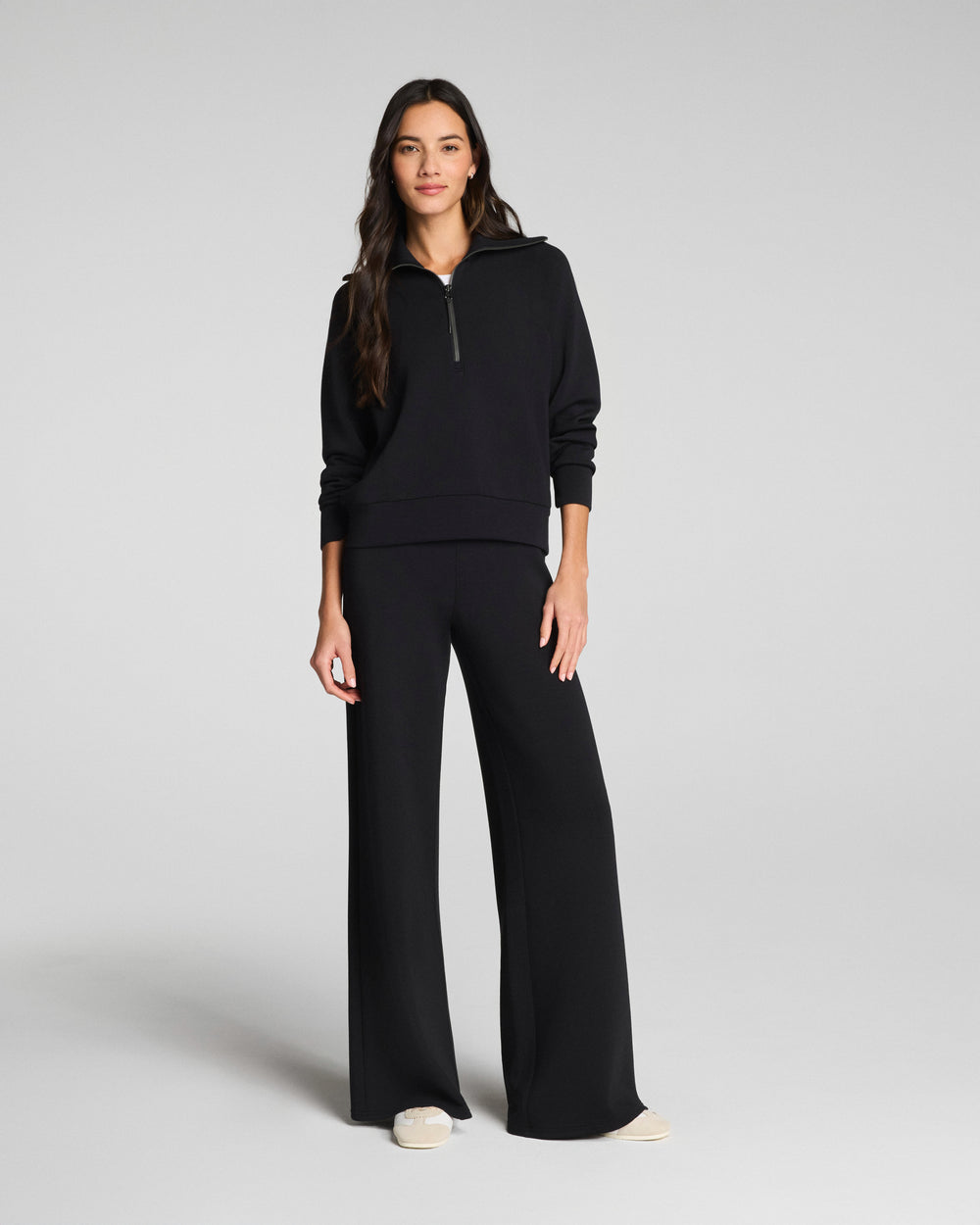 Black AirEssentials® Wide Leg Pant