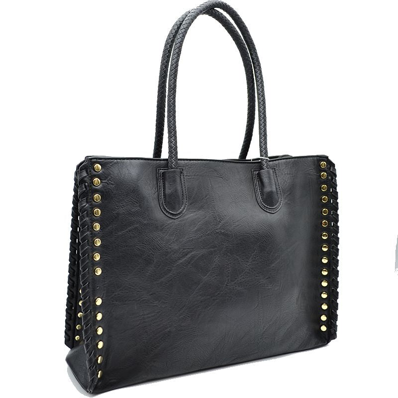Black Studded Bag