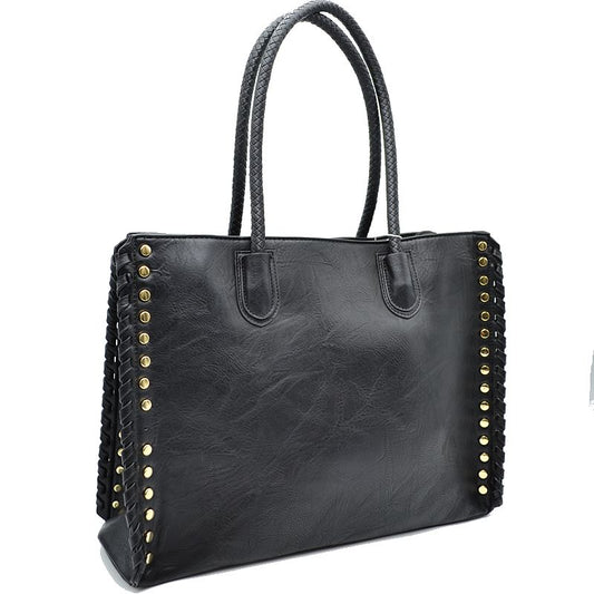 Black Studded Bag