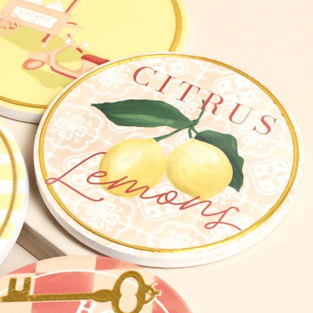 Set of 4 Ciao Coasters