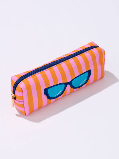 GLASSES ZIP POUCH,PINK