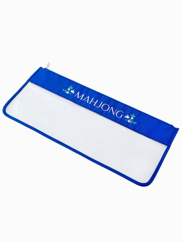 Royal Blue Mahjong Bag