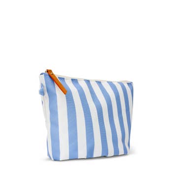 Light Blue "Cabana" Pouch Medium