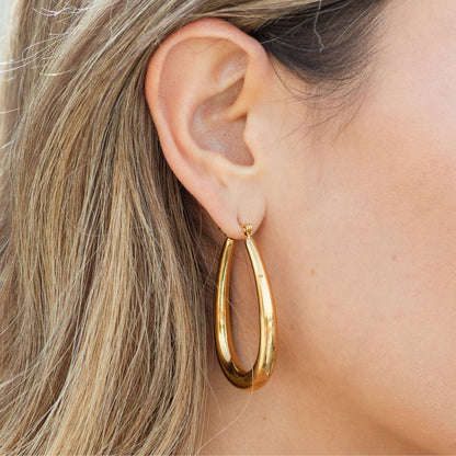 Large Latchback Hoops