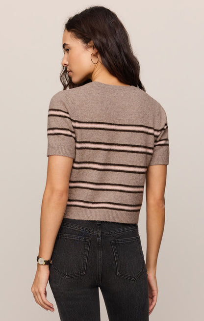 Heather Ash Gatewood Stripe Sweater