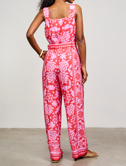 Coral Pink Jumpsuit