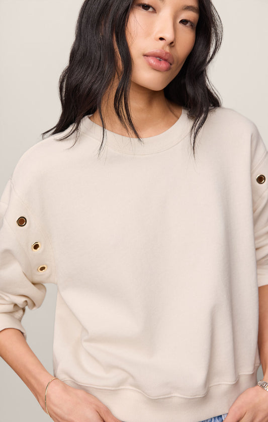 Sandstone Axel Grommet Sweatshirt