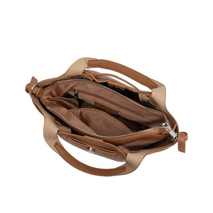 Caramel Vegan Leather Bag