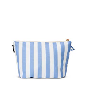 Light Blue "Cabana" Pouch Medium