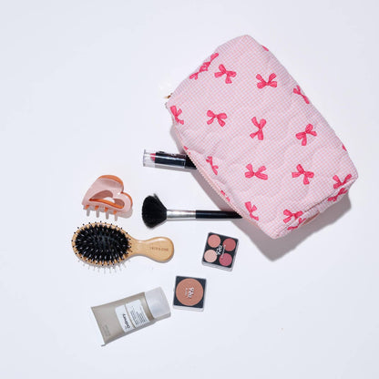 Bow and Tell Cosmetic & Travel Pouch