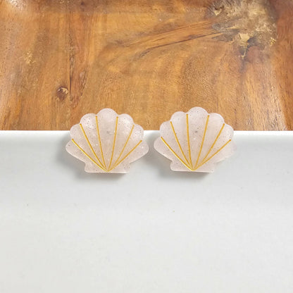 Seashell Studs