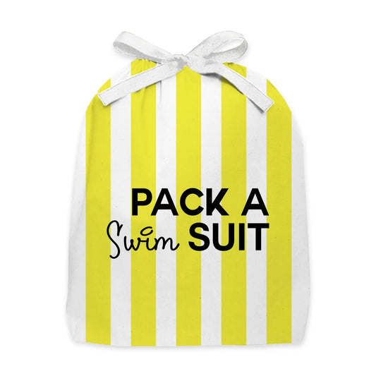 Pack Your Bags - Cabana Stripe - Swim Suit