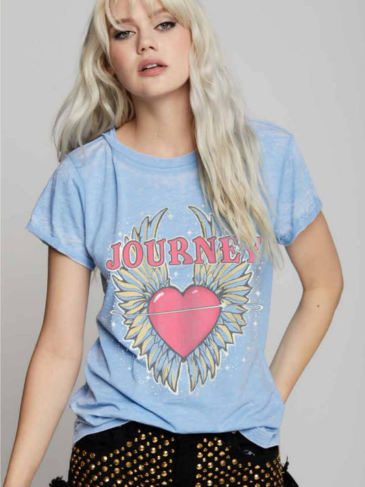 Journey Burn Out Graphic Tee