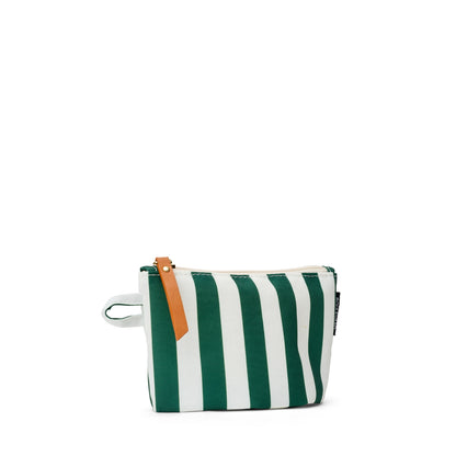 Green Small "Cabana" Pouch