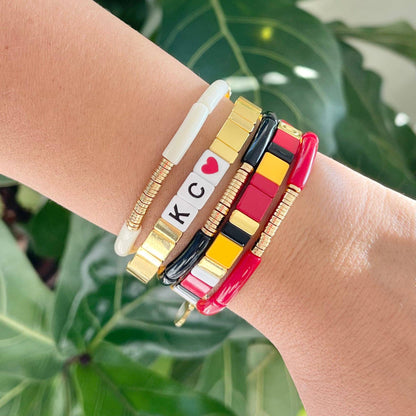 Red Tile Bracelet