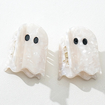 Cute Ghost | Halloween Claw Clip