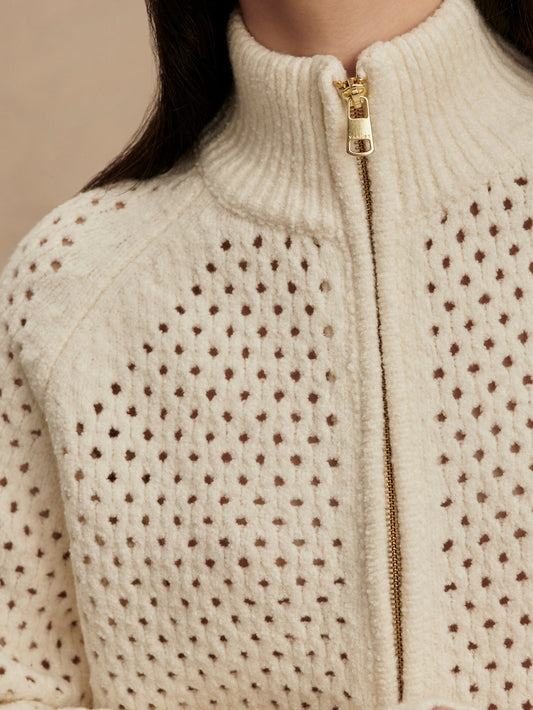 Mandy Bouclé Knit Jacket
