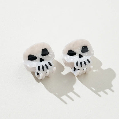 Spooky Skull | Halloween Claw Clip