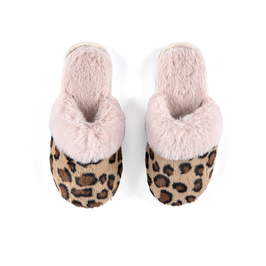 Pink/Leopard Slippers