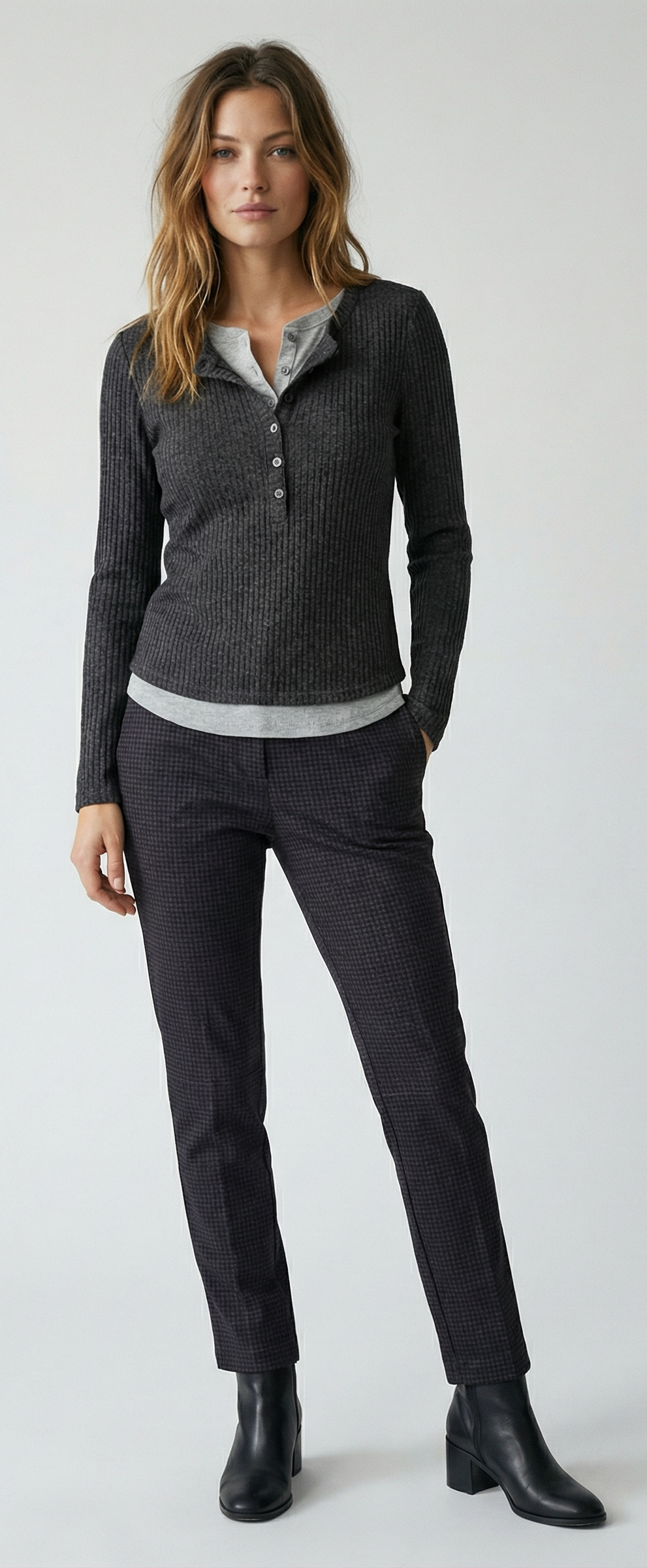 Double Layer Henley