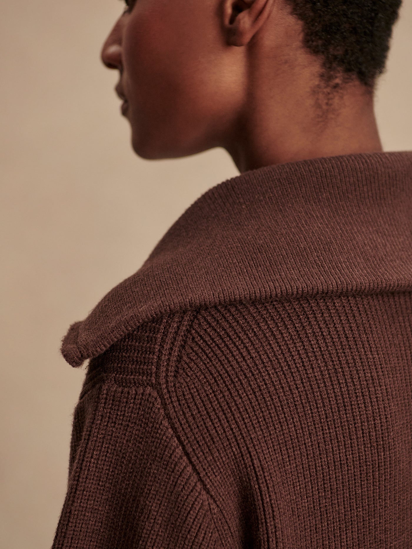 Coffee Bean Enrico Knit Jacket