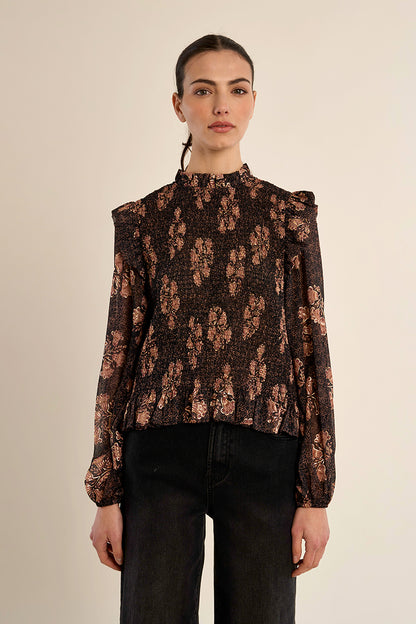 LADIES WOVEN TOP