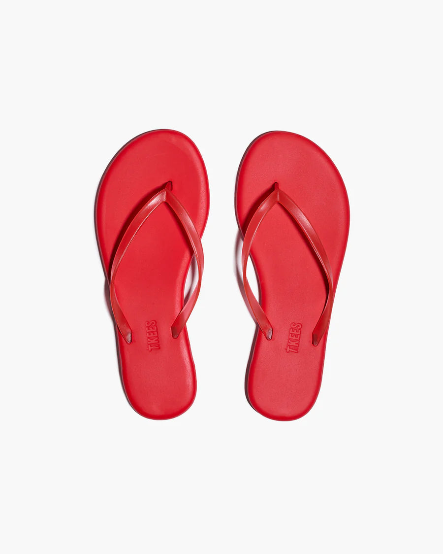 TKees Aqua Waterproof Flip Flop - Red