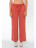 Burnt Brick Wide Leg Pant