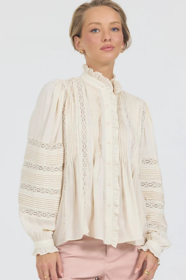 Cream Bianca Top