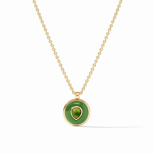 Carnaby Delicate Necklace - Palmetto Green