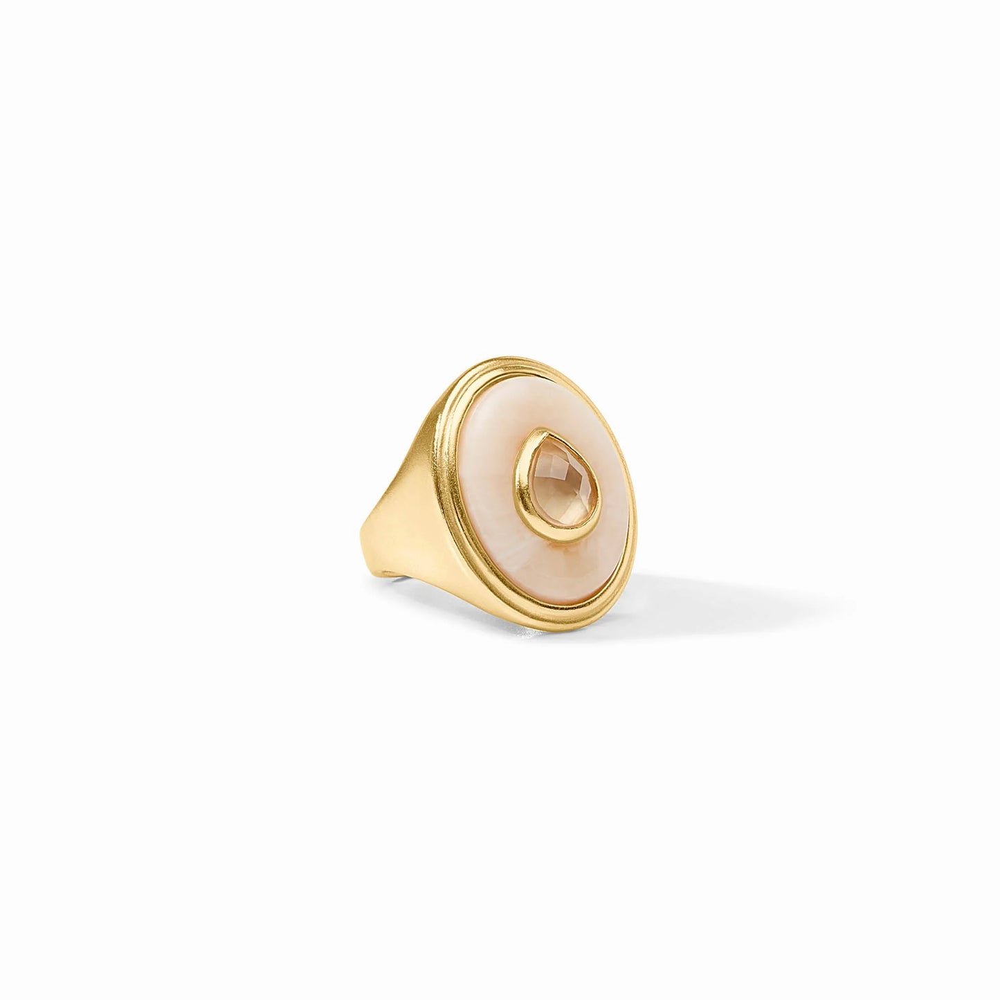Carnaby Stone Ring - Ivory