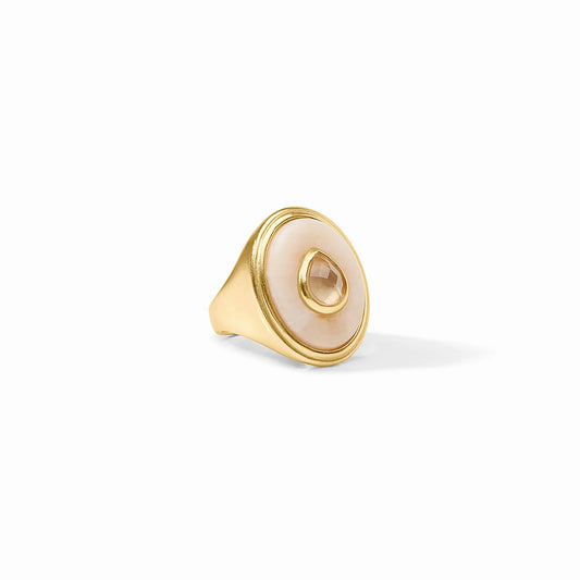 Carnaby Stone Ring - Ivory