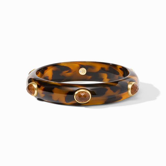 Tortoiseshell Carnaby Stone Bangle