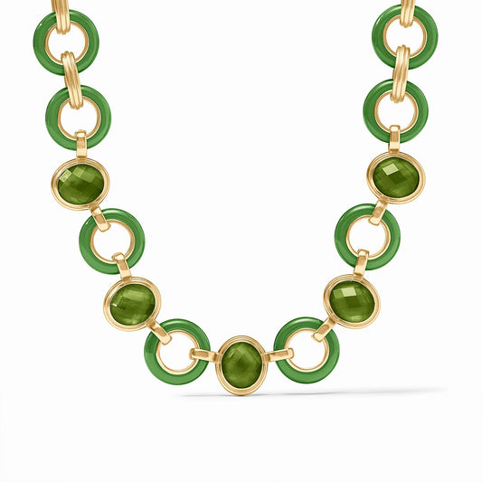 Carnaby Stone Necklace - Palmetto Green