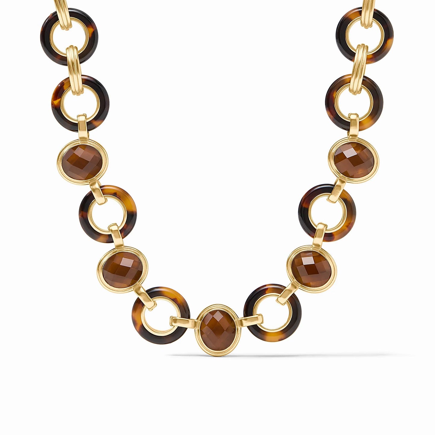Carnaby Stone Necklace - Tortoiseshell
