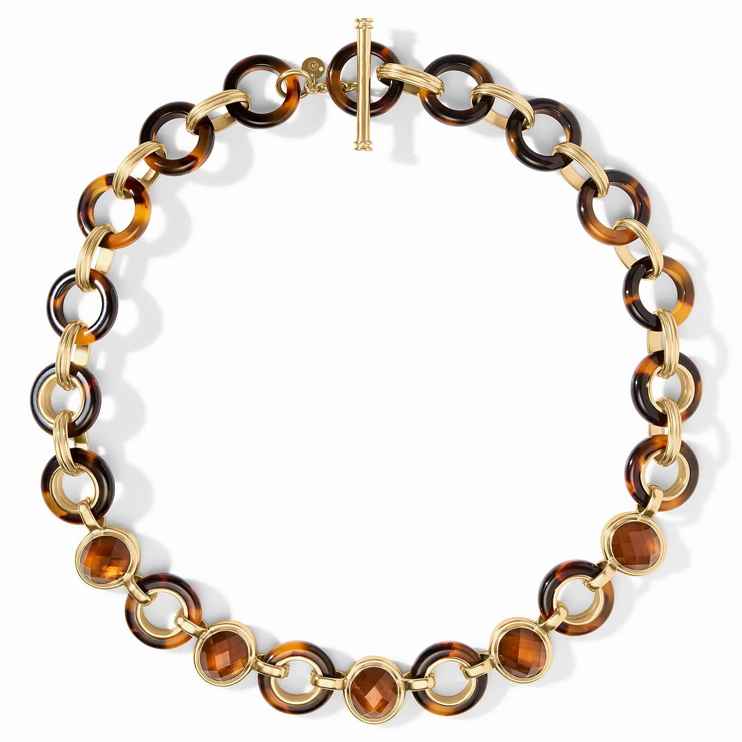 Carnaby Stone Necklace - Tortoiseshell