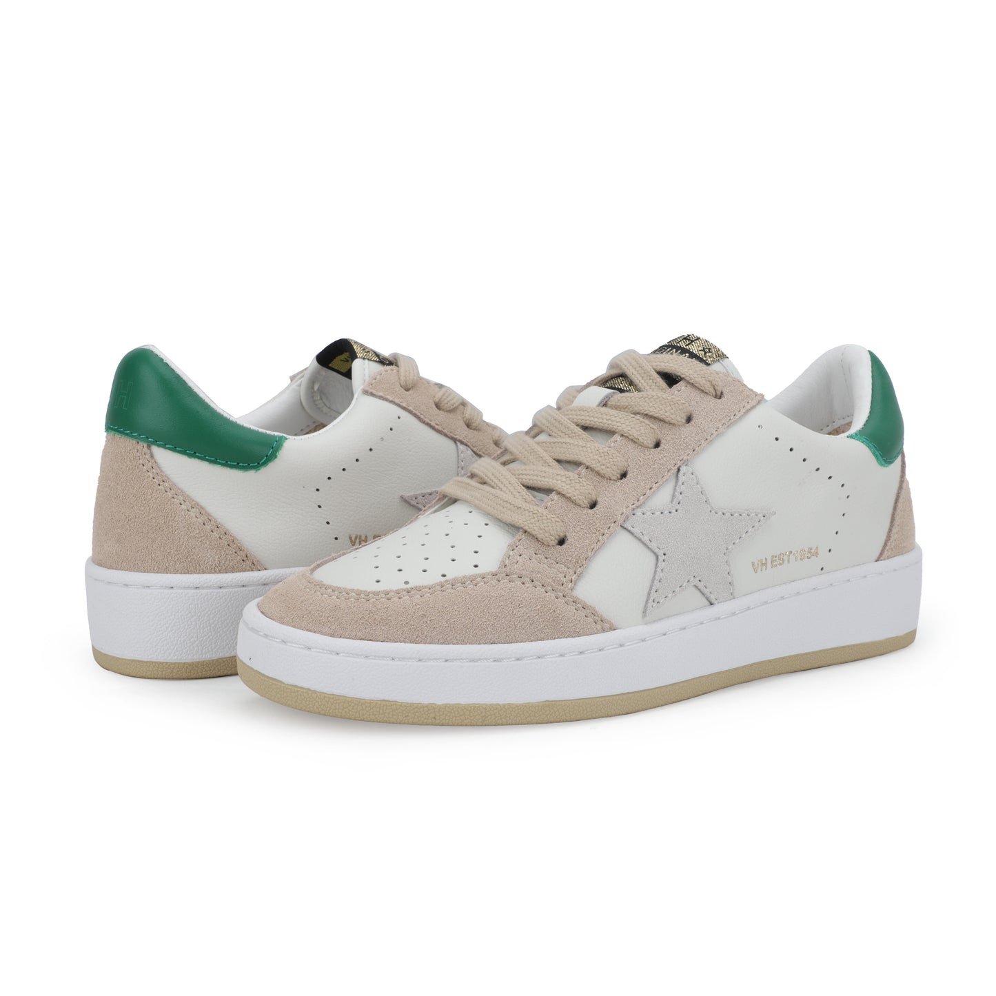 Vintage Havana Taupe and Green Low Top