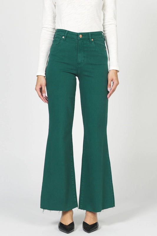 Fiona Wide Leg Jean- Rainforest