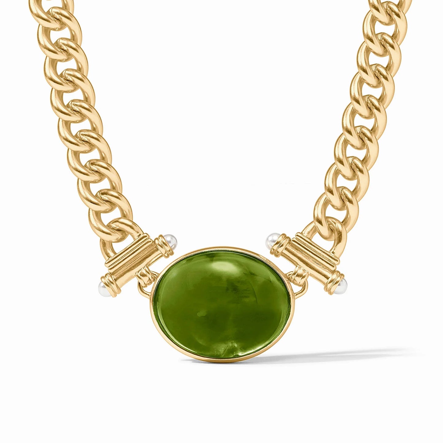 Dolce Statement Necklace - Palmetto Green