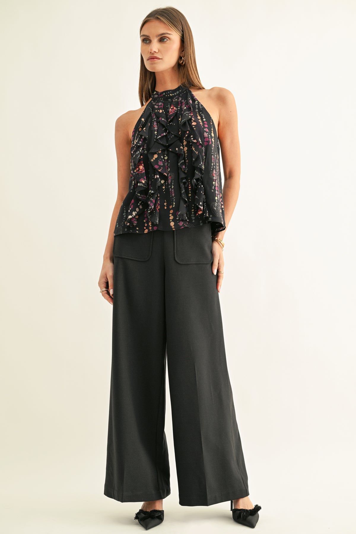 NATALIA EMBELLISHED PANTS