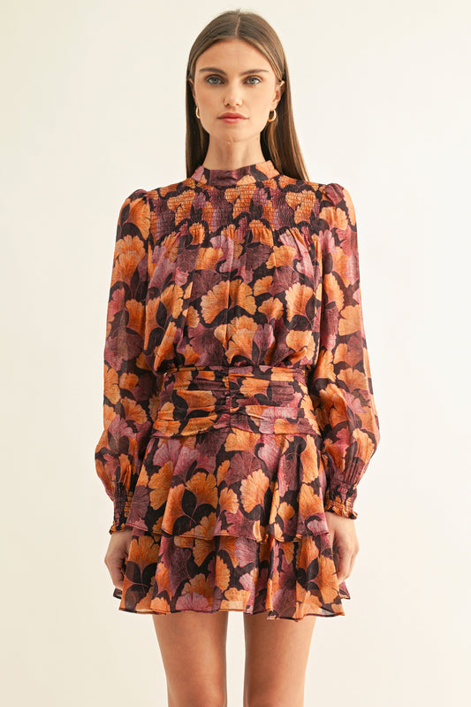 POPPY SMOCKED LONG SLEEVES TOP