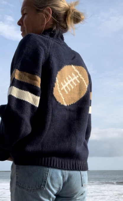 Navy Football Varsity Sweater