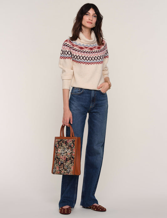 Ivory Mason Turtleneck Sweater