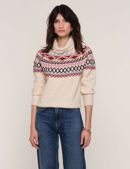 Ivory Mason Turtleneck Sweater