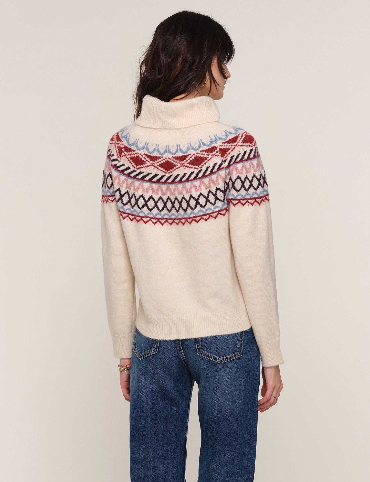 Ivory Mason Turtleneck Sweater