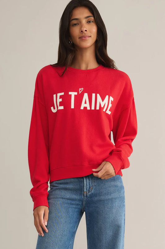 JE TAIME SWEATSHIRT